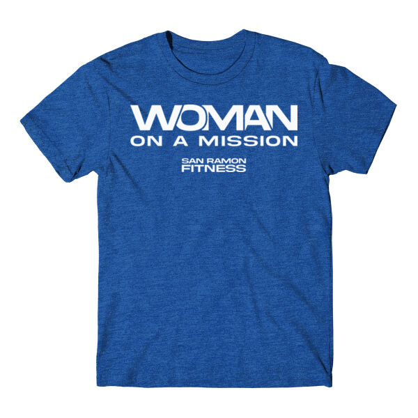 WOMAN ON A MISSION - T-SHIRT - $3FL9U4$ Thumbnail