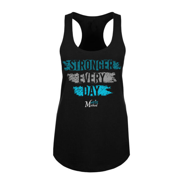 STRONGER EVERY DAY - WOMEN'S FITTED TANK - $ZEU8DS$ Thumbnail